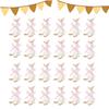 6/12/24Pcs One Silly Goose Adopt a Goose Party Favor 11.8 Inch  Plush Goose With Mini Hat Ribbon Baby Shower Birthday Party Gift