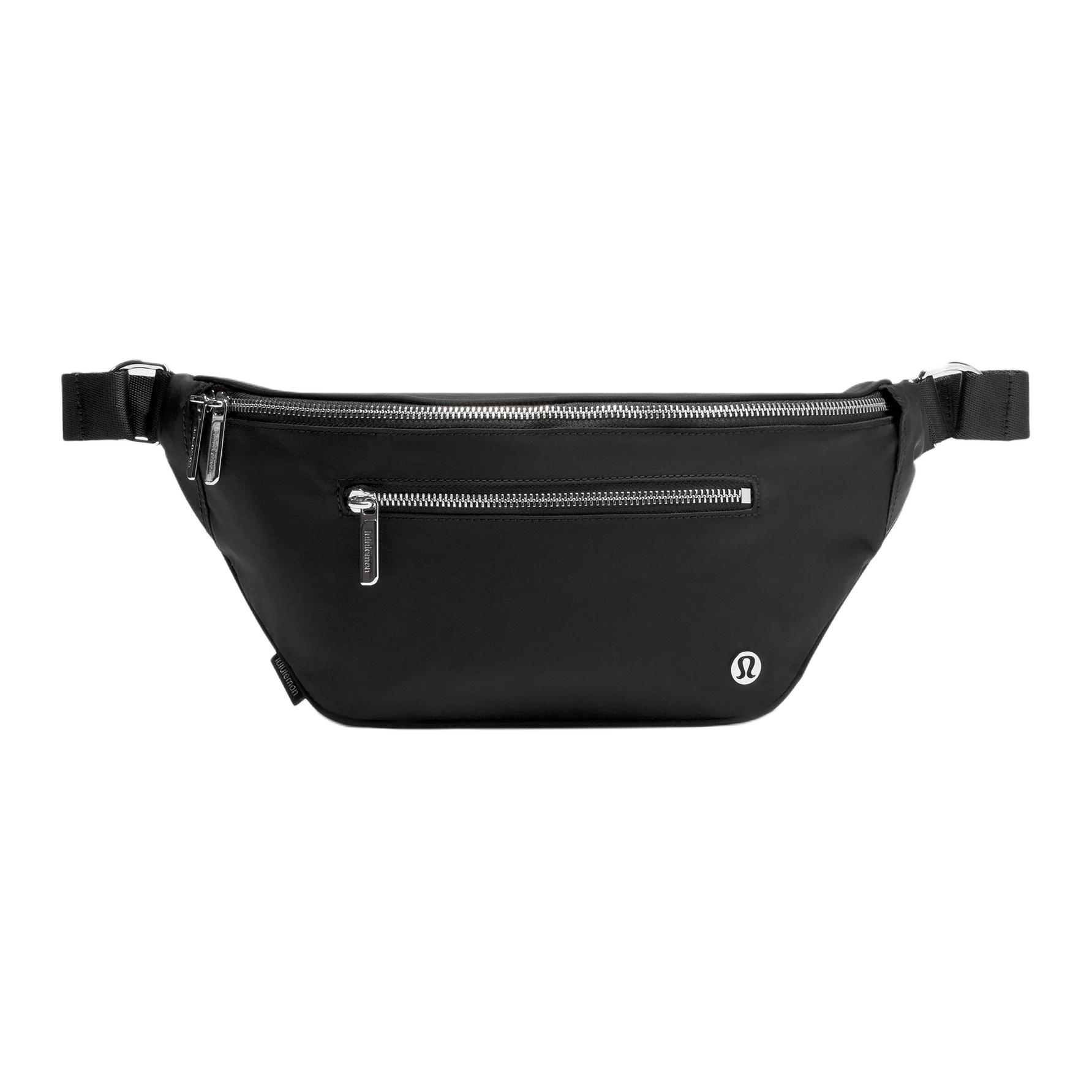 Lululemon 3L City Adventurer Sports Casual Zipper Waist Bag Crossbody Bag Women bags Black LW9FQYS-0001 Black