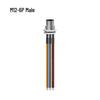M12 Waterproof Aviation Plug Cable: 2P-6P Multi-Core Sensor Connection with Flange Mount M/F Connector.