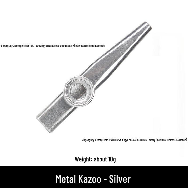 Metal Kazoo Musical Instrument for Early Childhood Education and Adults