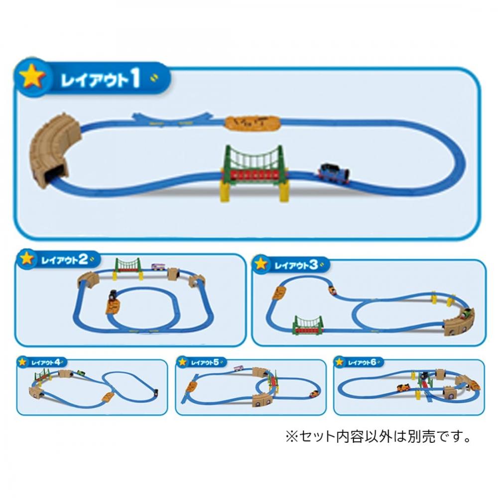 Takara Tomy Plarail Thomas GOGO Thomas Noboriori Action Rail Kit Train Игрушка — фото 2
