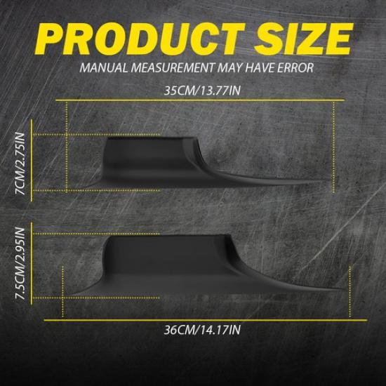 4Pcs Door Interior Inner Handle Pull Carrier Cover For BMW 7 F01 F02 2008-2015