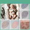 Cozy Cotton Lace Newborn Baby Lounger Portable Crib Bed In Pink Beige Gray Teal