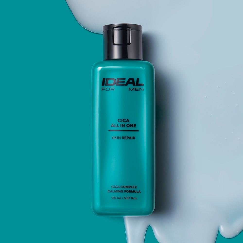 Ideal für Männer [kim Hye Sung Auswahl Geeignet für Akne Haut] Ideal für Männer Cica All in One Einzel 1+1 Plan 150ml Einzelartikel