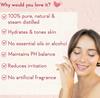 WishCare® 100% Pure & Natural Rose Water - For Skin, Face & Hair - Steam Distilled - Kannauj Gulab Jal - Spray Skin Toner –200ml