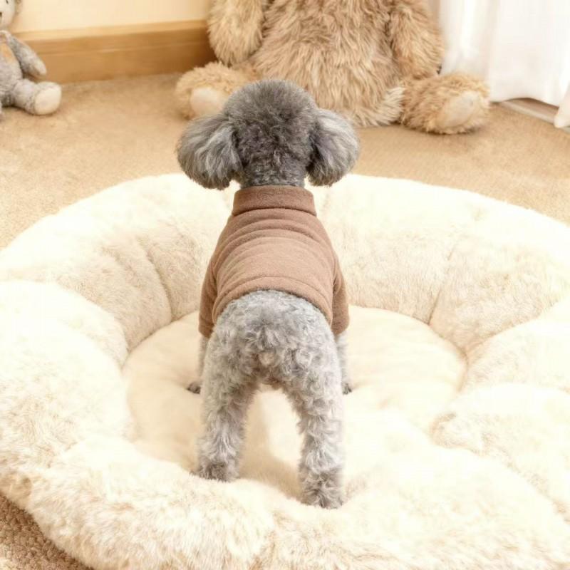 Warm Fleece Pet Vest Small Dogs Cats Winter Thick Cozy Outfit Teddy Bichon Schnauzer