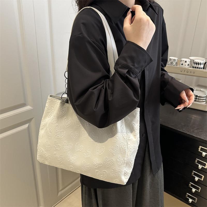New beautiful solid color casual light versatile simple shoulder armpit bag trendy hand bag women's bag