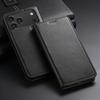 Plain Leather Card Holder Case for iPhone 18 Pro Max 17 Air 17E 16E 16 Pro 15 14 13 12 Mini 11 Magnetic Button Wallet Flip Cover