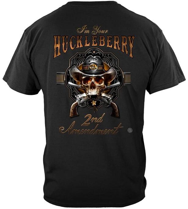 New 2ND AMENDMENT I AM YOUR HUCKLEBERY 4XL