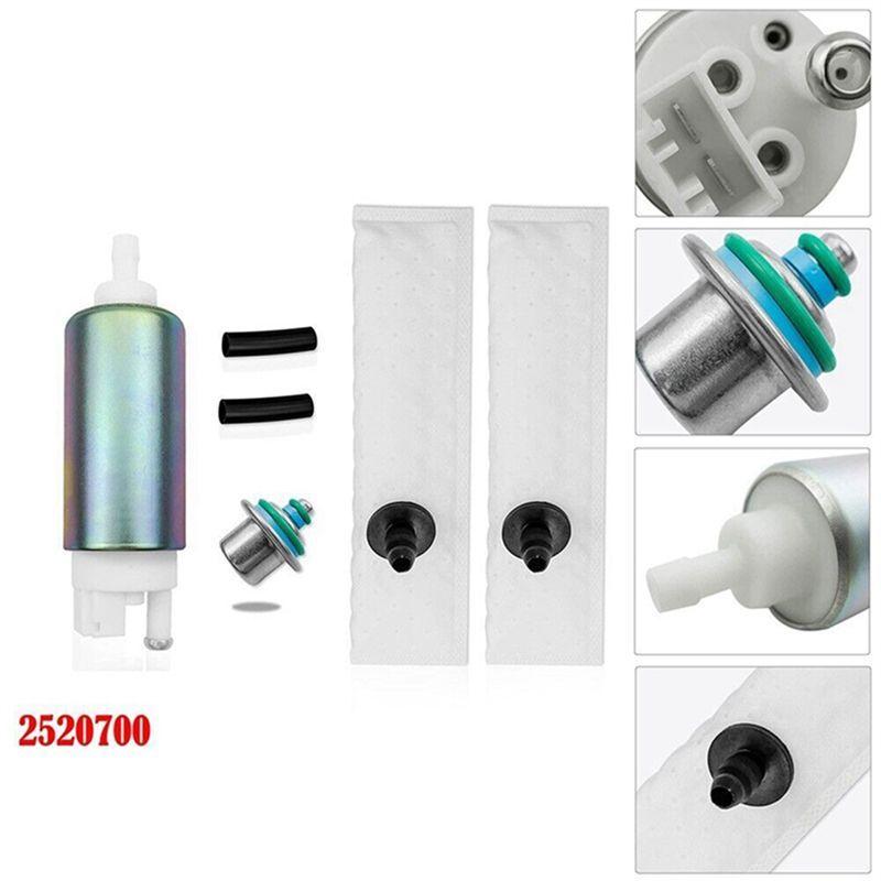 A65P-12V Min Fuel Pump With Regulator Replacement Parts Accessories For 03-07 Victory Vegas Kingpin Jackpot Hammer 2520700
