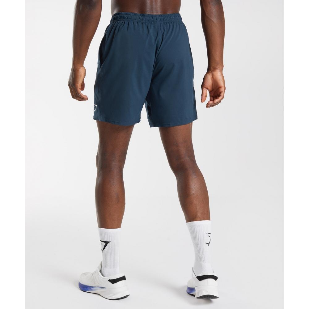Gymshark Arrival Shorts Navy A2a1l Ubcy