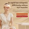 Smart Electric Eye Massager Hot and Cold Compress Dual-purpose Rechargeable Eye Massager Gift