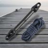Dock Line Shock Absorber Saltwater Resistant Rubber Mooring Snubber Tool Installation Boat Rope
