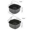 Air Fryer Cake Pan Non Stick Air Fryer Cake Barrel Air Fryer Pizza Baking Pan for Cake Baking Tray Basket Air Fryer Accessories