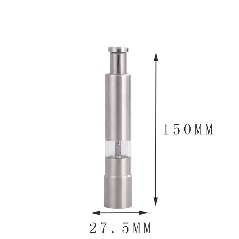 Abdo Stainless Steel Manual Pepper Grinder