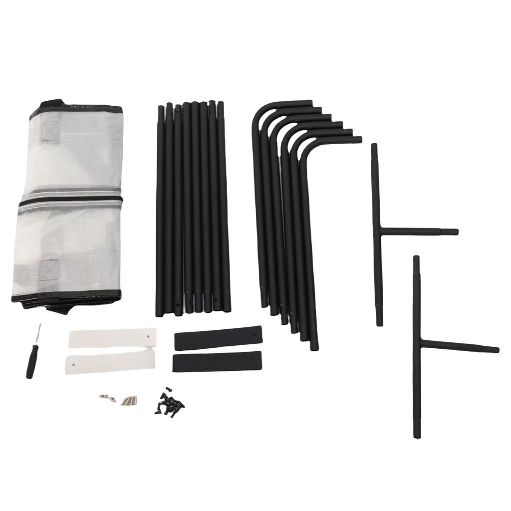 Wedding Sign Holder Carbon Steel Heavy Duty Metal Easel Sign Stand with 4 PU Leather Straps   Height