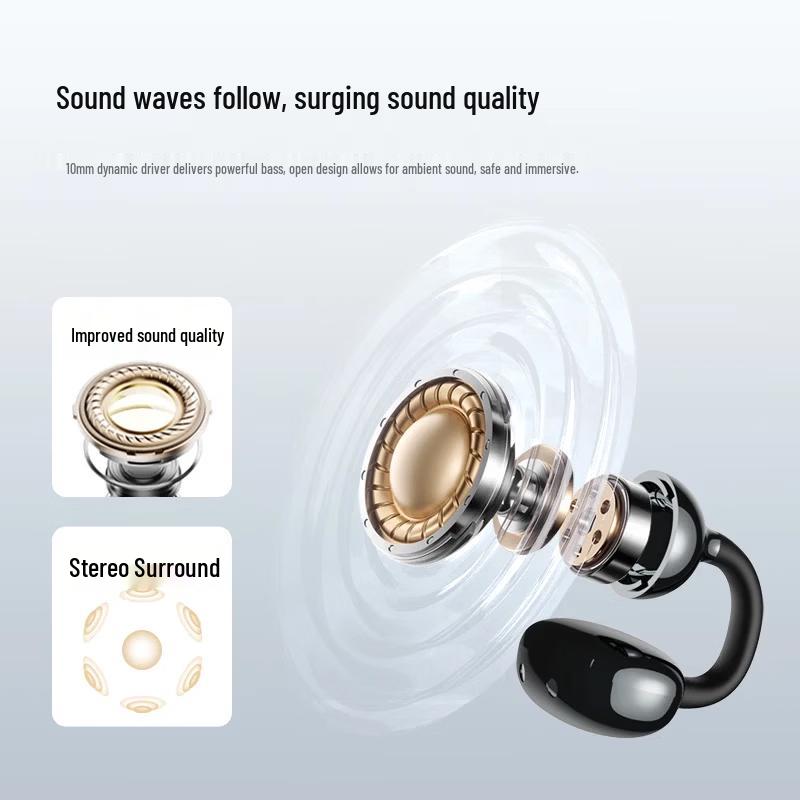 Yingyu S2S Open-Ear Clip Bluetooth Sports Earphones