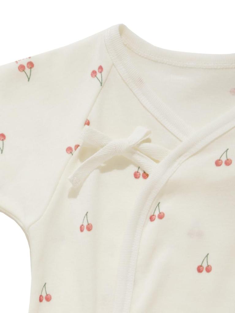 gelato pique Newborn Fruit Print Combination 50 Undershirt, PBCO252434, Baby, RED,