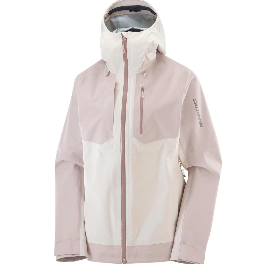 SALOMON Outline Gore-Tex Hooded Slim Fit Comfortable Casual Urban Life Travel Commuting Cold Wave Waterproof Windproof Breathable Jacket LC2548300