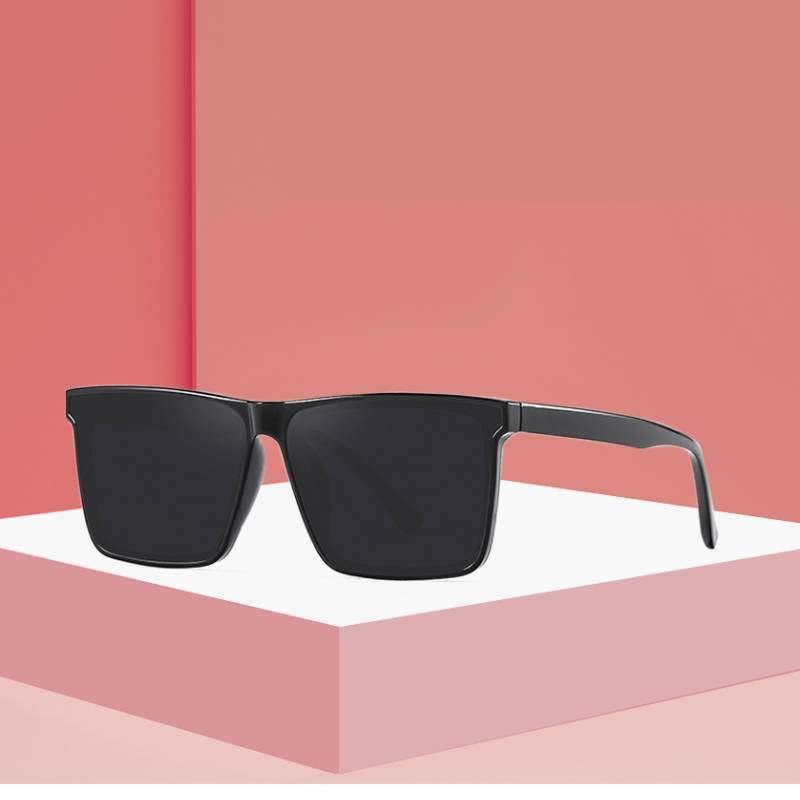 Fashion Mens Square Polarized Sunglasses Uv400 Protection For Outdoor Travel