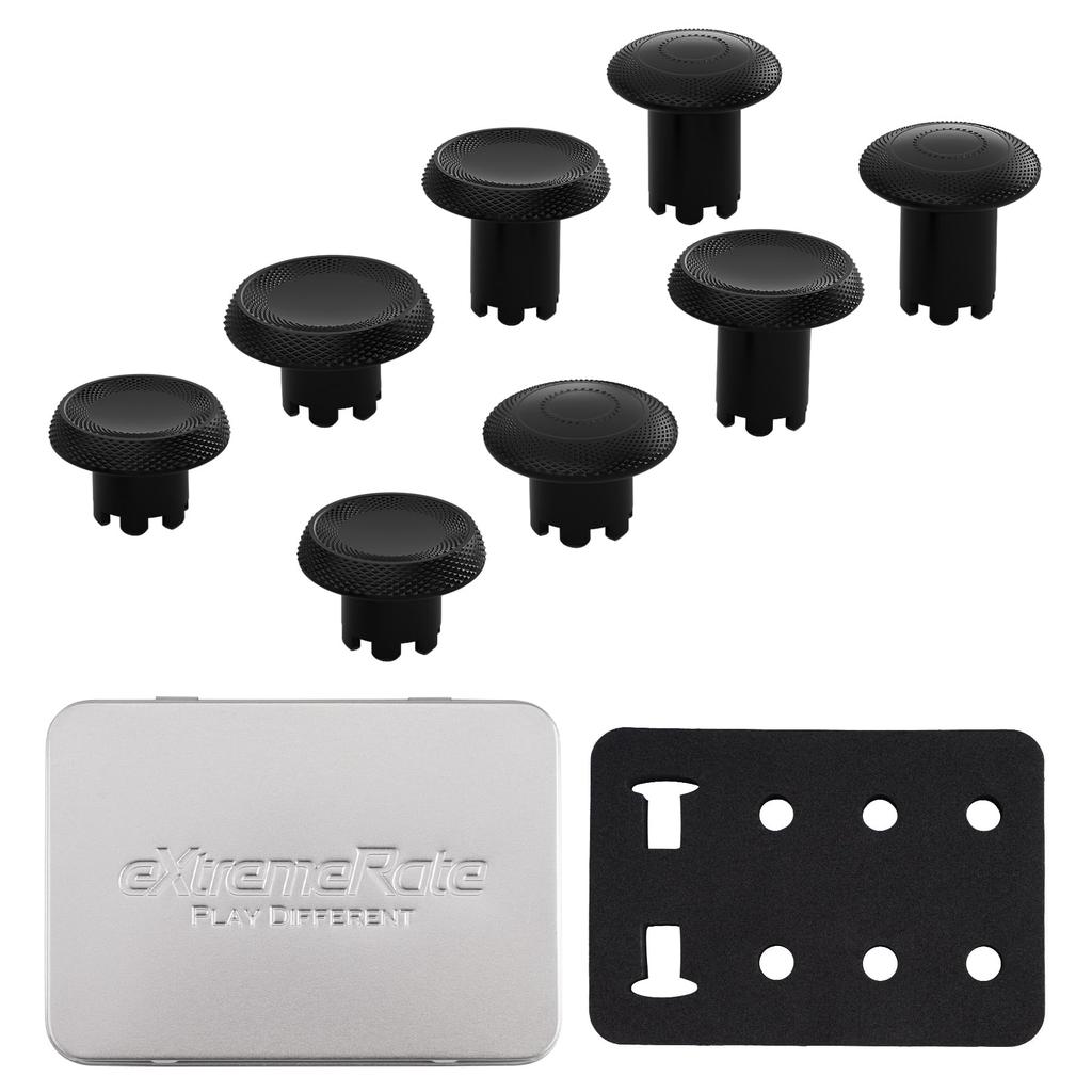 eXtremeRate ThumbsGear Replaceable Thumbsticks Compatible with PS5 Edge Analog Thumbstick Cap Compatible with PS5 Edge Controller 4 Levels of Height
