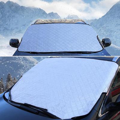 Windschutzscheiben-Abdeckung, Auto-Schneeabdeckung, Auto-Windschutzscheiben-Abdeckung, Schneeschutz, Eis blockiert, Frontscheibenschutz, Außen-Auto