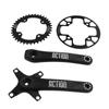 Bike Crankset 38T Narrow Wide Chainring with 170mm Crank Arms 36T To 38T Guard Plate Mountain Bike Crank Set