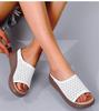 Dámské sandály s měkkým podpatkem na klínku, letní boty, pantofle, platforma, Zapatos Mujeres, elegantní sandály na podpatku
