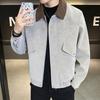 Leather Jacket Men's Motorcycle Style Fashionable Men's Jacket