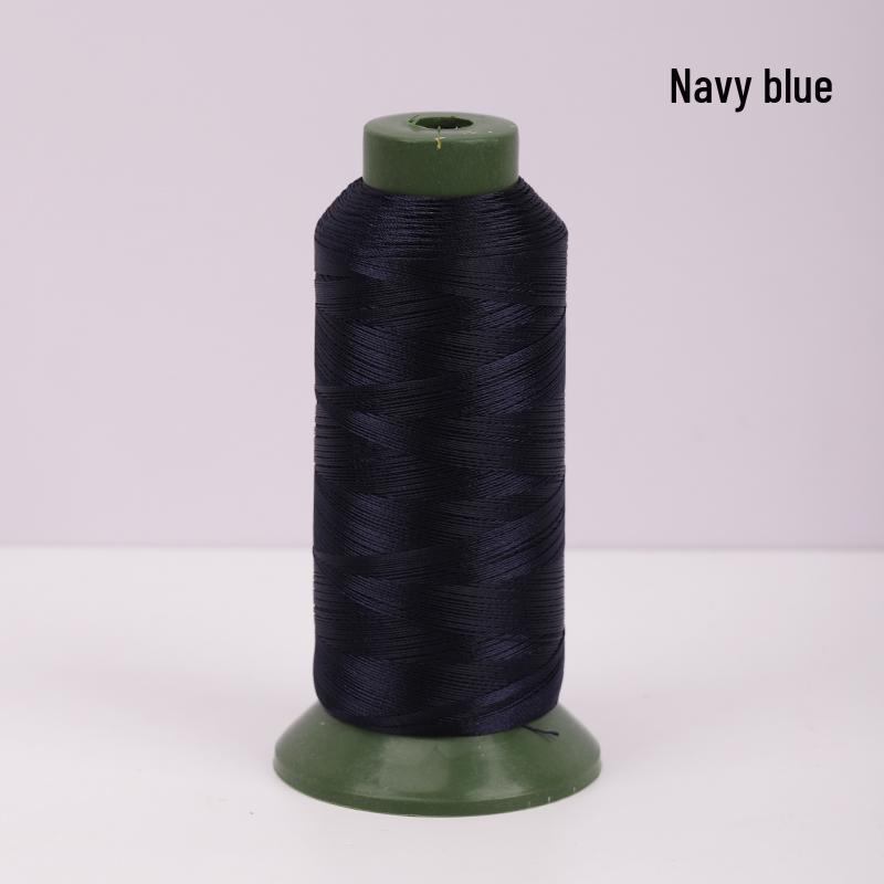 Sewing Machine Leather Thread: 210D/3 Ply High-Strength Mercersized Nylon for Handcrafts, Sofas, and Thick Fabrics