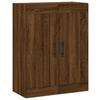VidaXL Wall Cabinet Brown Oak 69.5x34x90 Cm Engineered Wood 830411