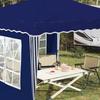 Pop Up Party Tent 288 X 288 X 245 Cm Blue Oxford Fabric