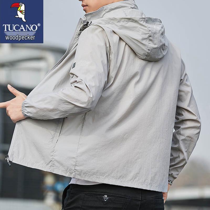 TUCANO Men s Summer Sun Protection Hooded Jacket 3XL