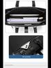 Men's Large Capacity Business Briefcase and Shoulder Messenger Bag