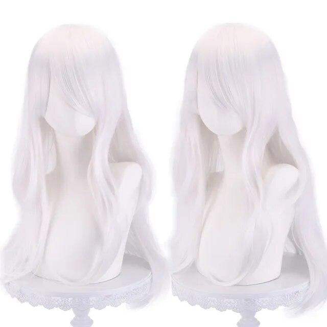 Cosply Wig 70 Cm Red Long Curly Synthetic Wig Anime Halloween Wig Body Lucky Girl Ruby Gillman  Christmas  Party