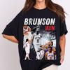 Jalen Brunson Basketball Graphic Tee: NBA Fan Shirt and Kids Tshirt
