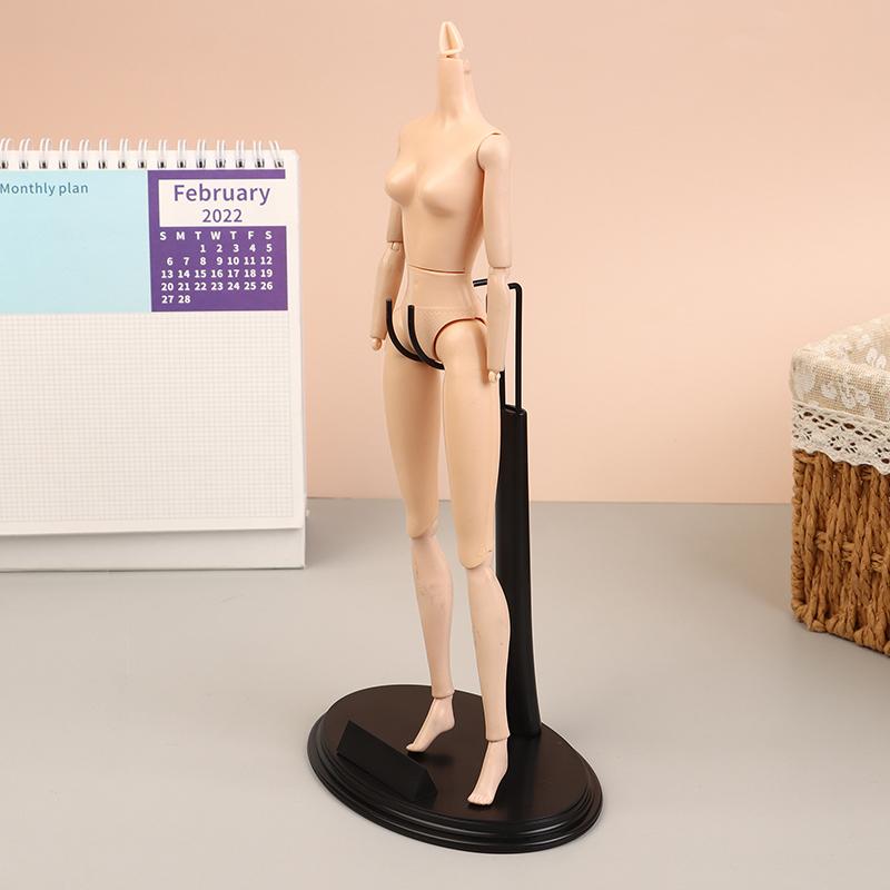 Action Figure Stand 1/6 Scale Model Stand 12 Inch, Black Holder Support Base Adjustable Bracket For Model Display U Type