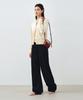 MONGDOL Essential One-Tuck Wide Pants Black Mdpt049Black