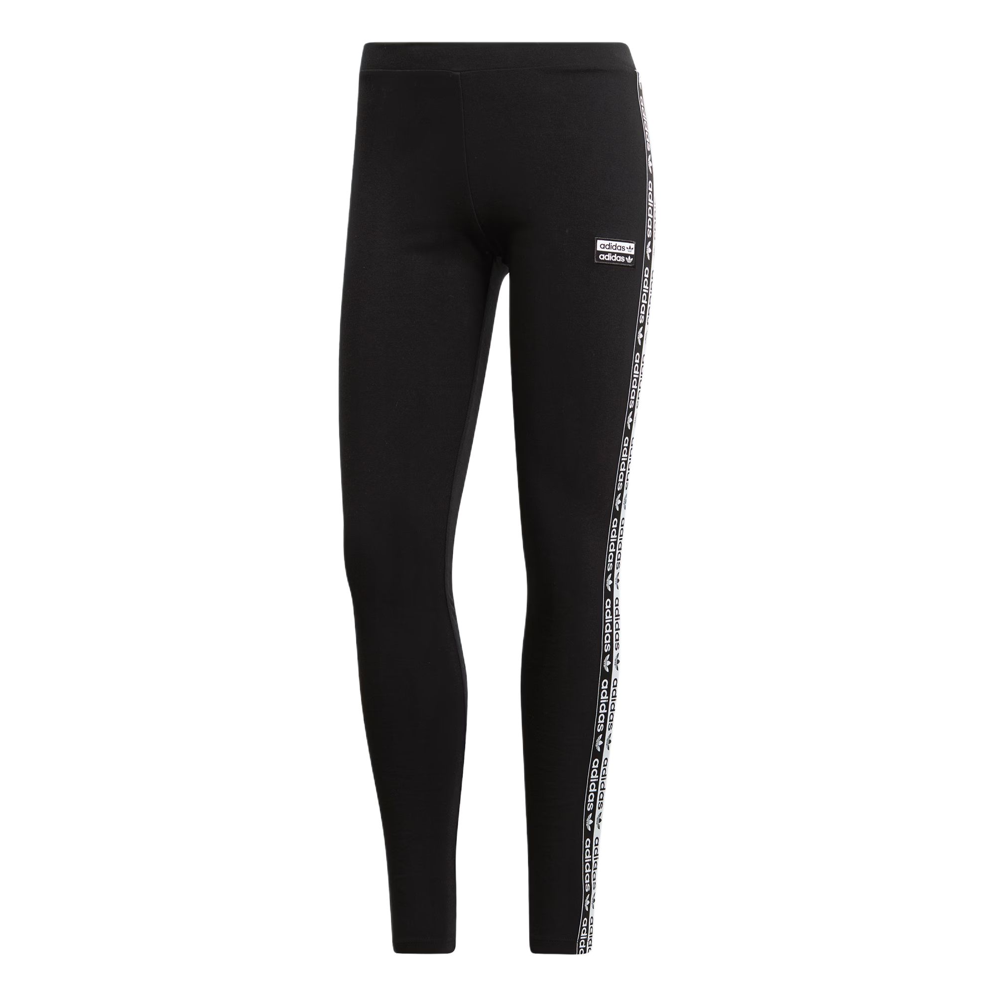 Adidas Originals Tights TAPE Sports Pants Women s Black EC0750 34(S）