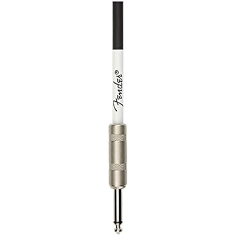 Fender Original Series Instrument Cables (Straight-Straight Angle) for Electric Guitar, Bass Guit...