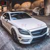 Mercedes CLS W218 Carbon Fiber Front Lip R Style Splitter Body Kit