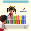 Interactive Bottle Matching Game Logical Thinking Montessori Color Sorting Toys  Kindergarten
