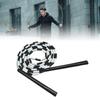 Jump Rope Plastic Flexible Adjustable Soft Wire Skipping Workout Training Tool for Home Gym Black