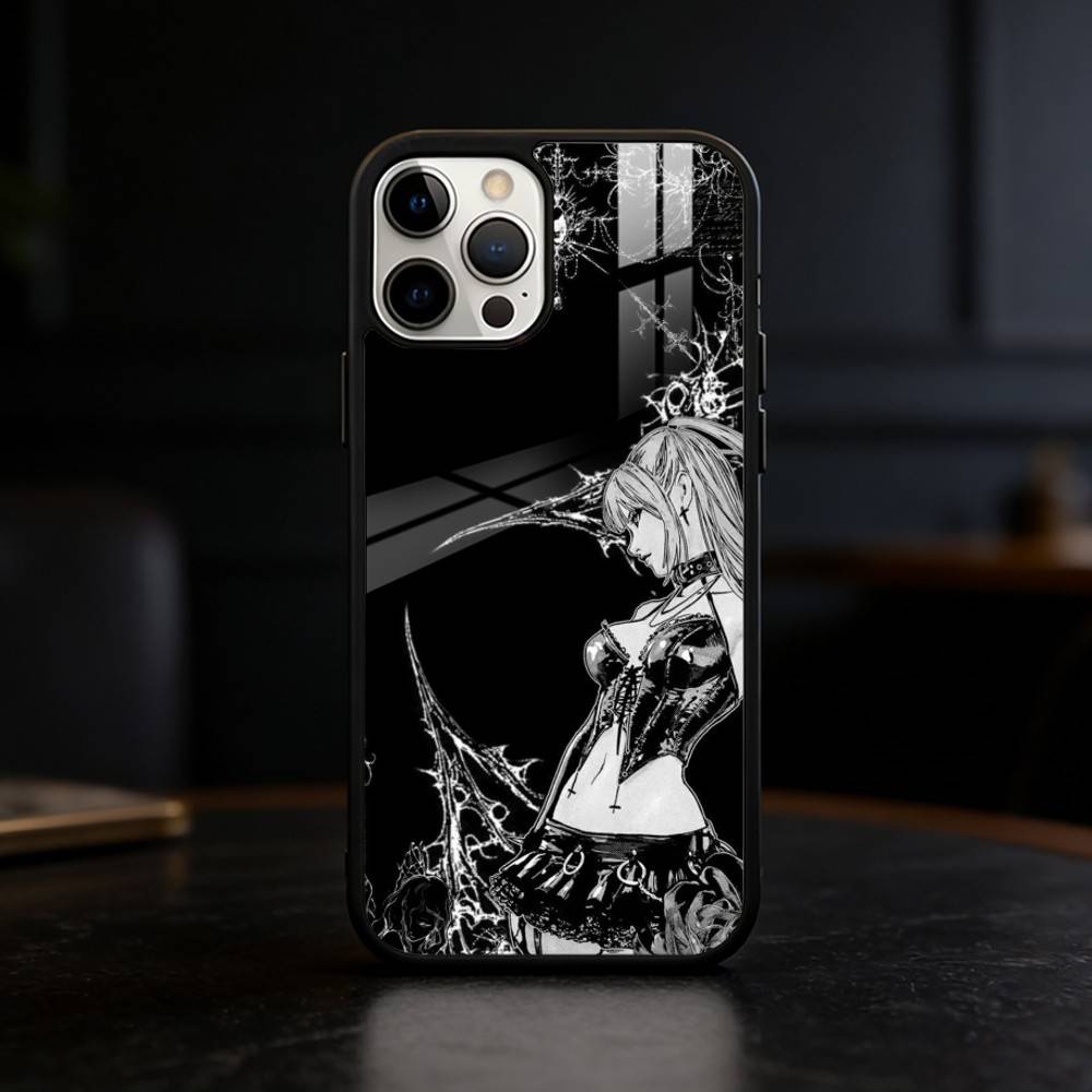 Gothic Cyber Sigil Cross Eyes Skull Phone Case For iPhone 17/16/15/14/13/12/Plus/Pro/Max for Magnetic Wireless Charging