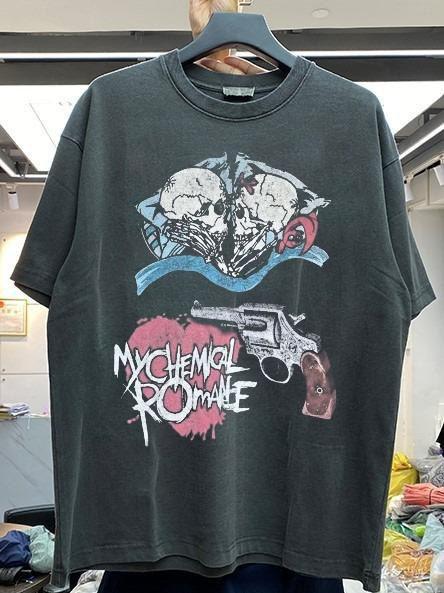 Редкая футболка My Chemical Romance ретро хлопковая футболка QT1522 Унисекс футболка XL