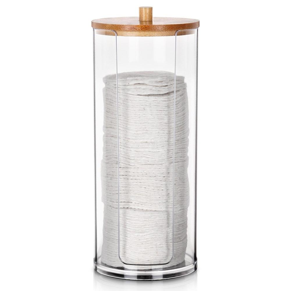 Bathroom Container Organizer for Facial Cosmetic Hygienic Pads