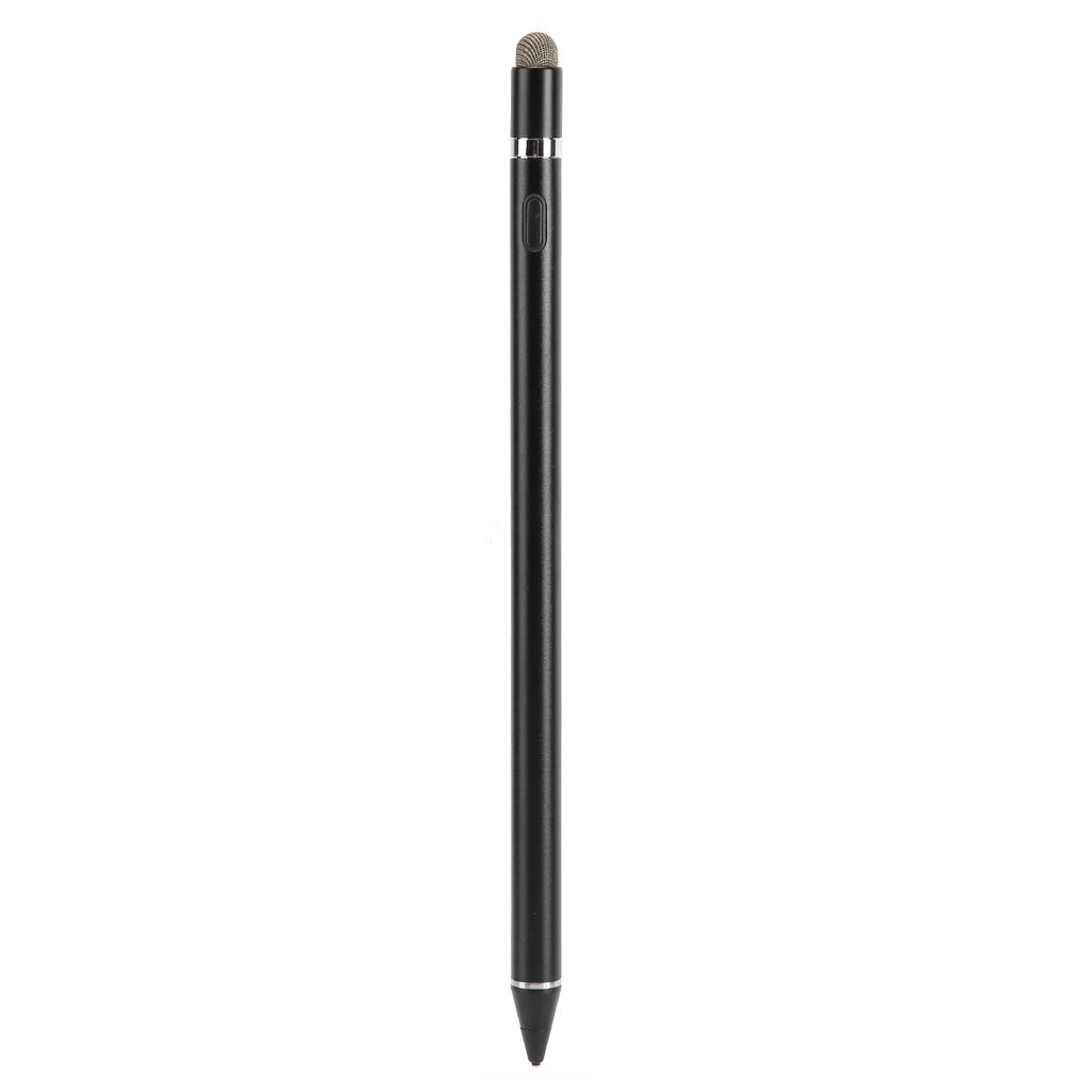Stylus Pen Black for IOSAndroid Universal 2-In-1 Active Capacitive Touch Pen WYH0002