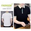 Men S Summer Short Sleeve Polo Shirt Loose Fit Breathable Top