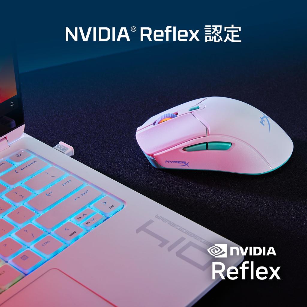 HyperX Puslefire Haste 2 Core Wireless Gaming Mouse for PC Lightweight 71g 100 Hours Dual Wireless HyperX Sensor 12000DPI White 8R2E7AA (2.4GHz /