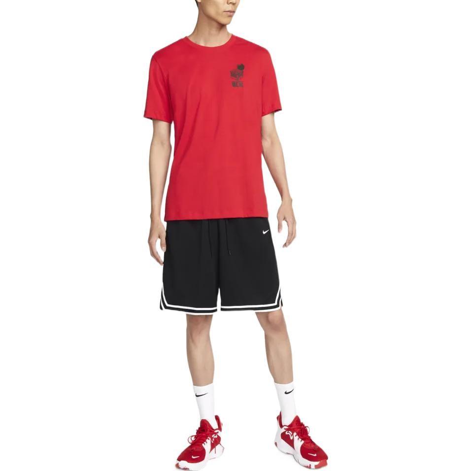 Nike T Shirt Men's University Red DR7638-657